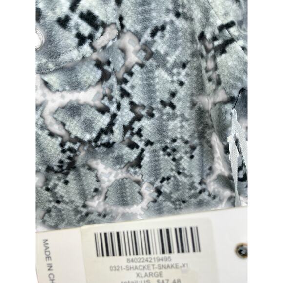 SIMPLY SOUTHERN Shacket - Snake Gray/Black- Size XL -New NWT - Picture 6 of 11